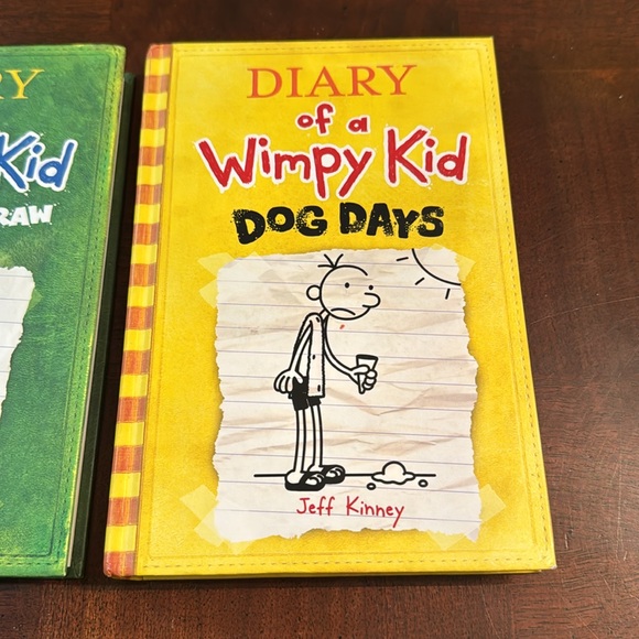 #3 and #4 Diary of a Wimpy Kid Book Kids Chapter Books Children - Picture 4 of 8